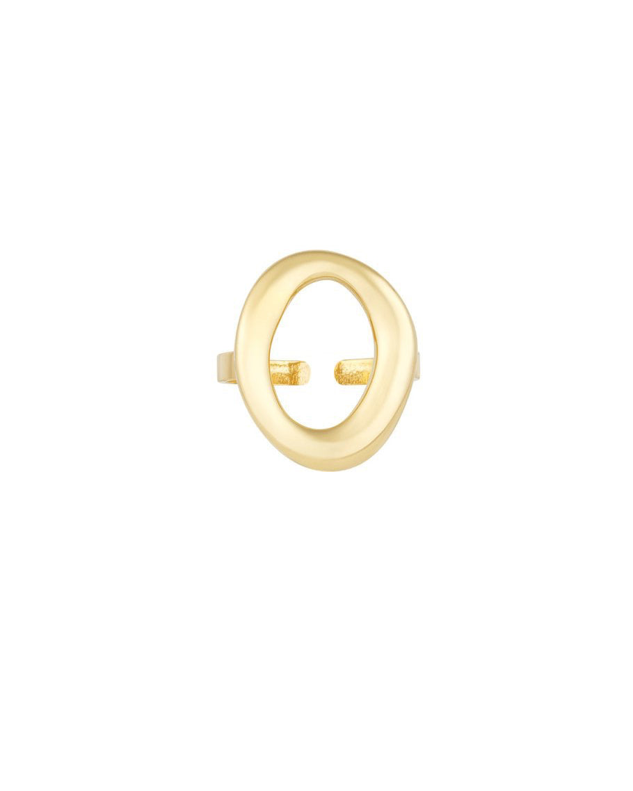 Laura Circle Ring - Goud