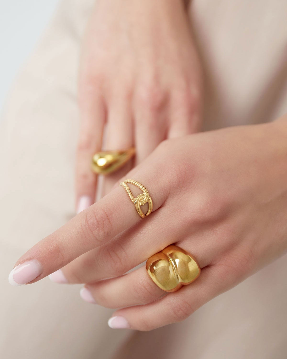 Haily Ring Verstelbaar - Zilver
