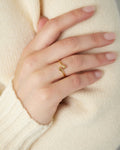 Noëlle Open Ring - Goud