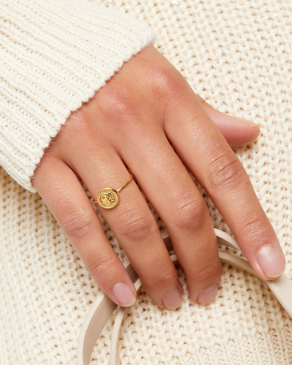 Munt Ring - Zilver