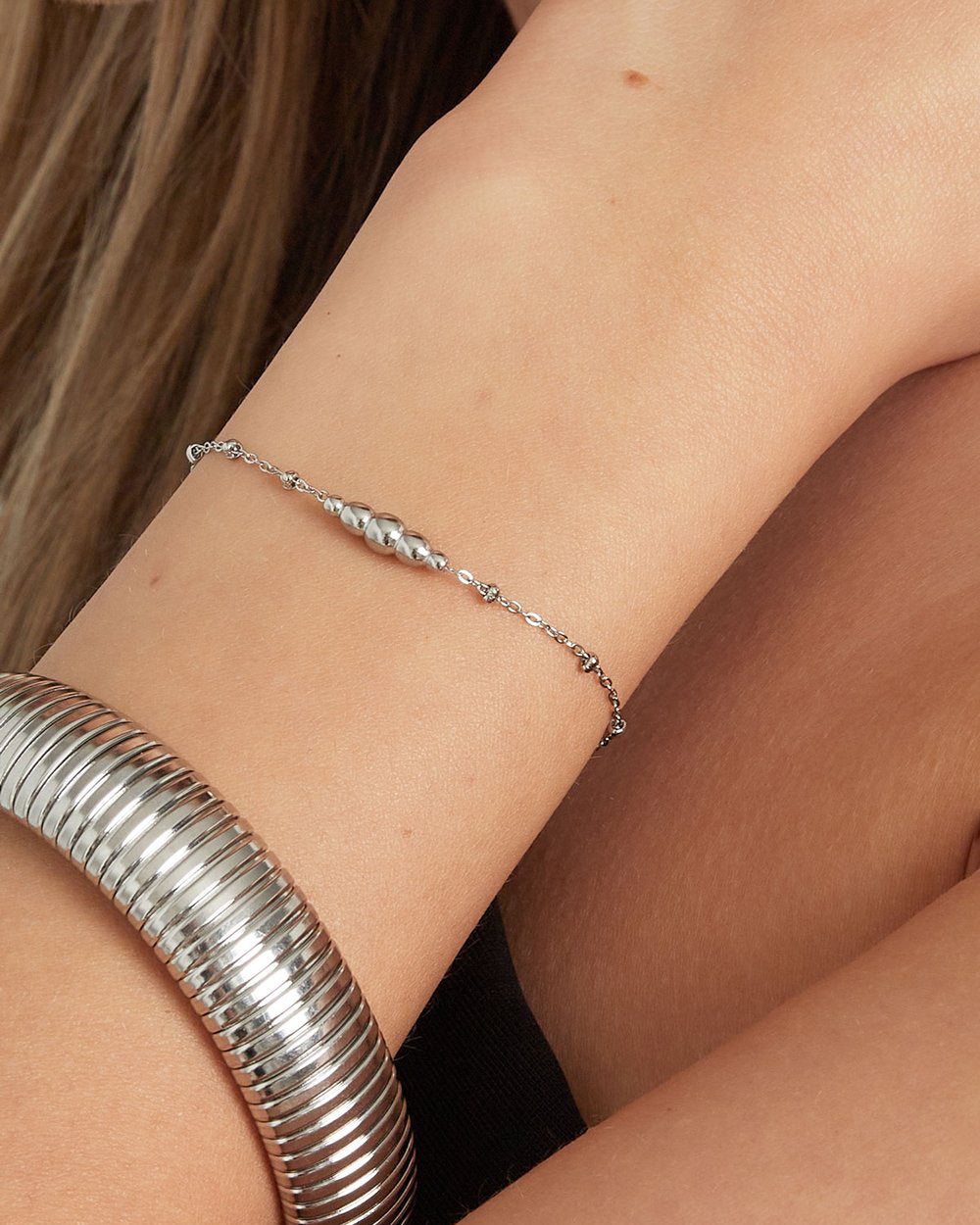 Line Armband - Zilver