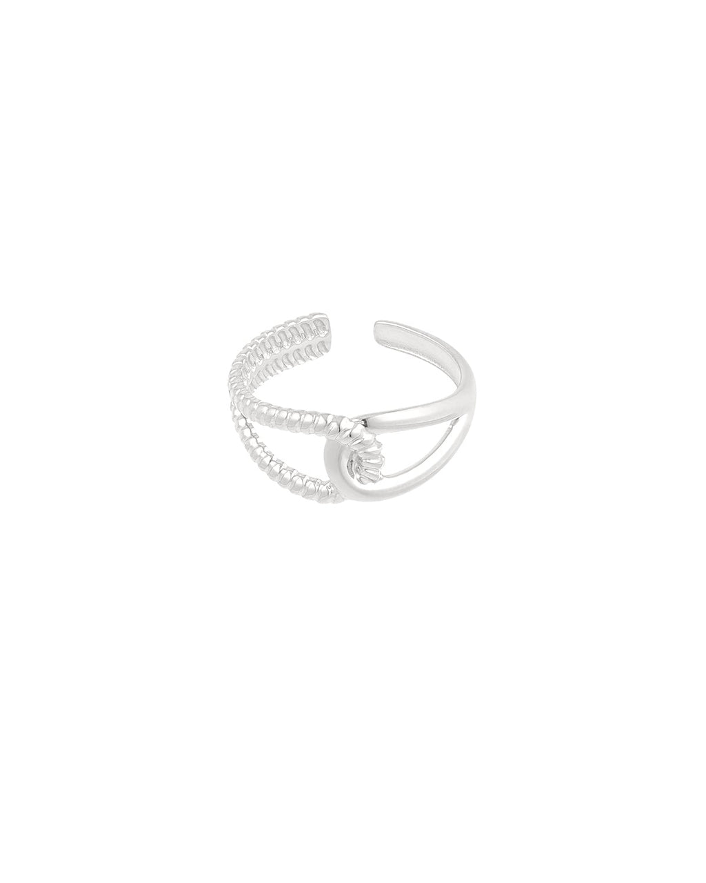 Haily Ring Verstelbaar - Zilver