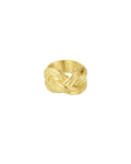Dubbele Knoop Ring - Goud