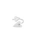 Double Heart Ring - Zilver