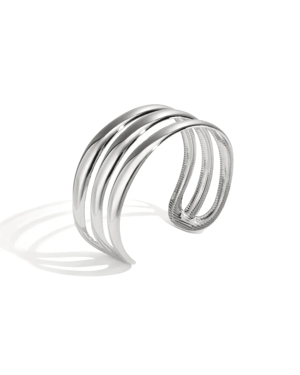 Justyna Bangle Armband - Zilver