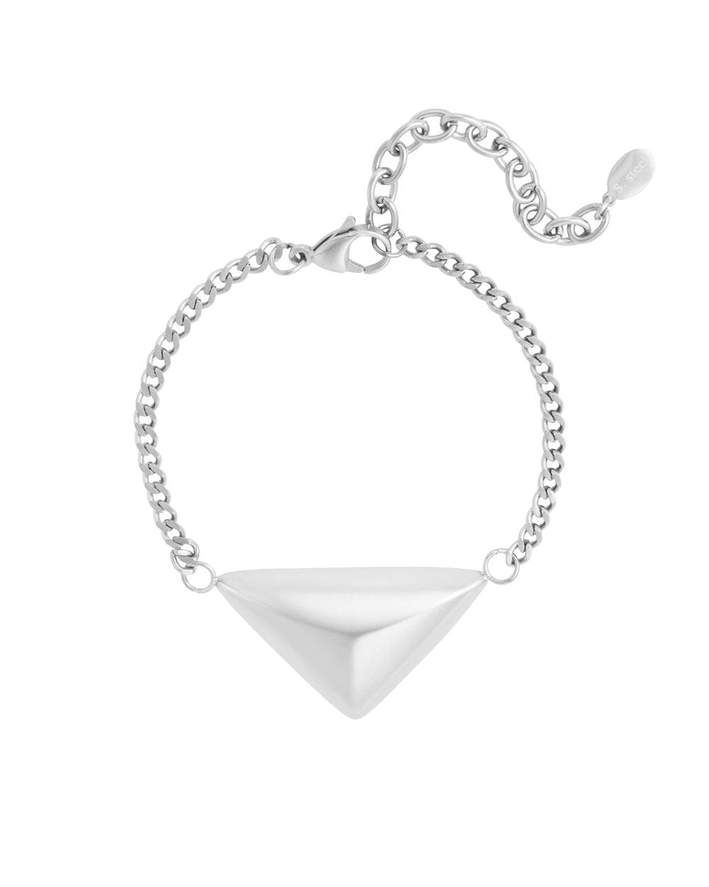 Driehoek Armband - Zilver