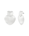 Billy Heart Oorbellen - Zilver