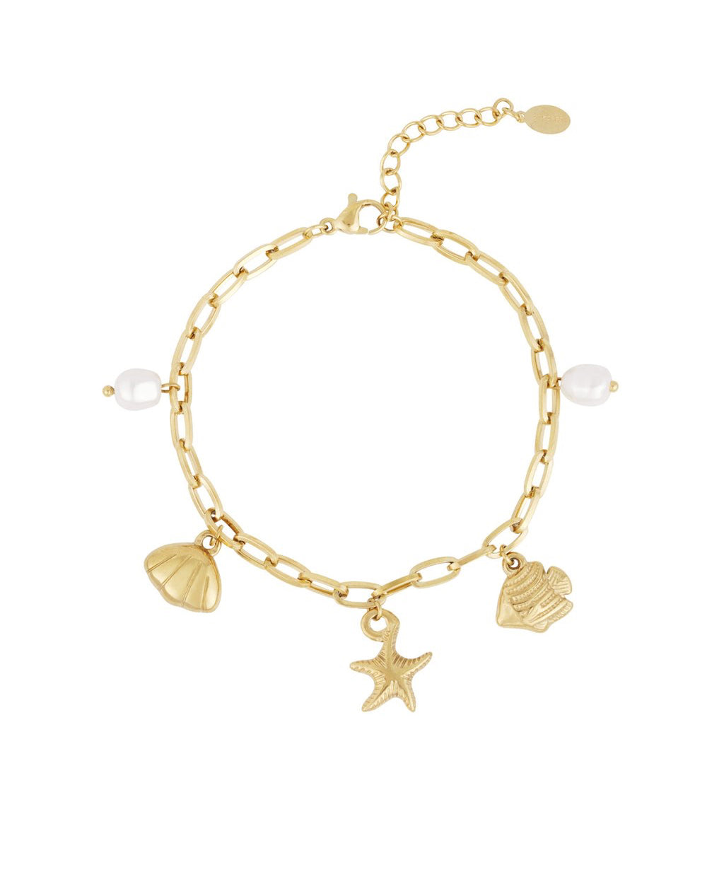 Strand Armband - Goud