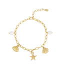 Strand Armband - Goud