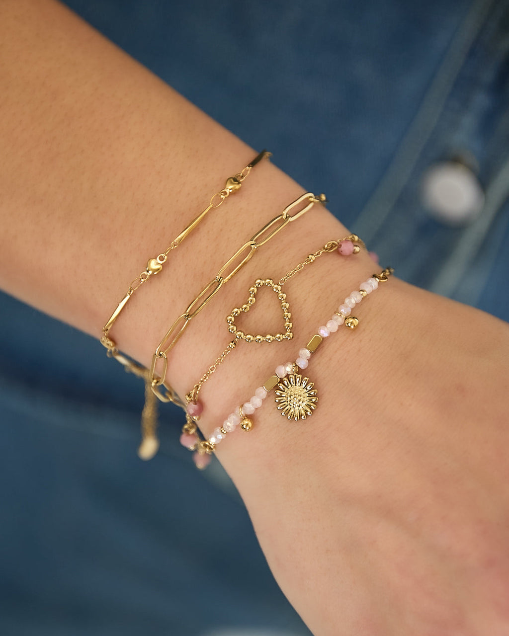 Beau Armband - Goud