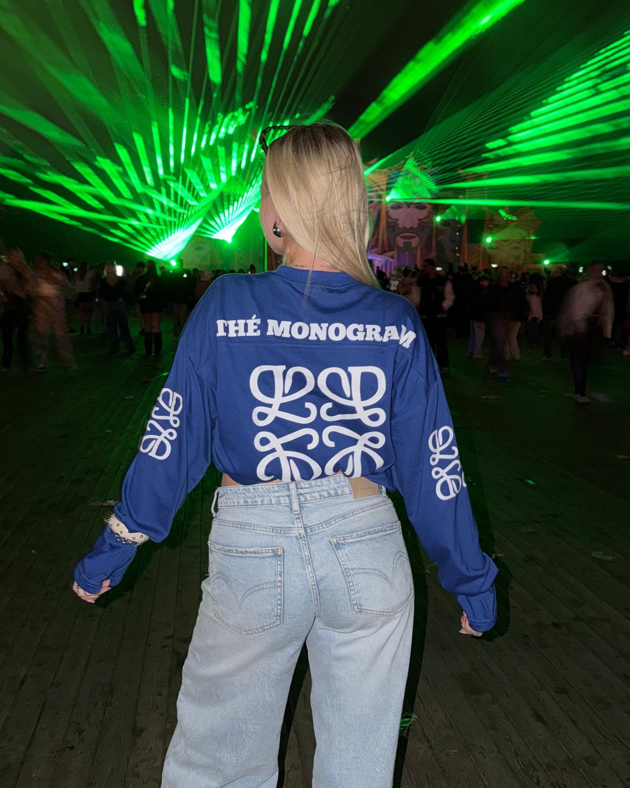 The Monogram Longsleeve - Blauw