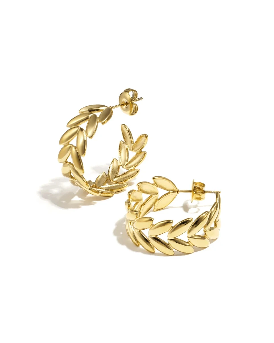 Eva Oorbellen - Goud