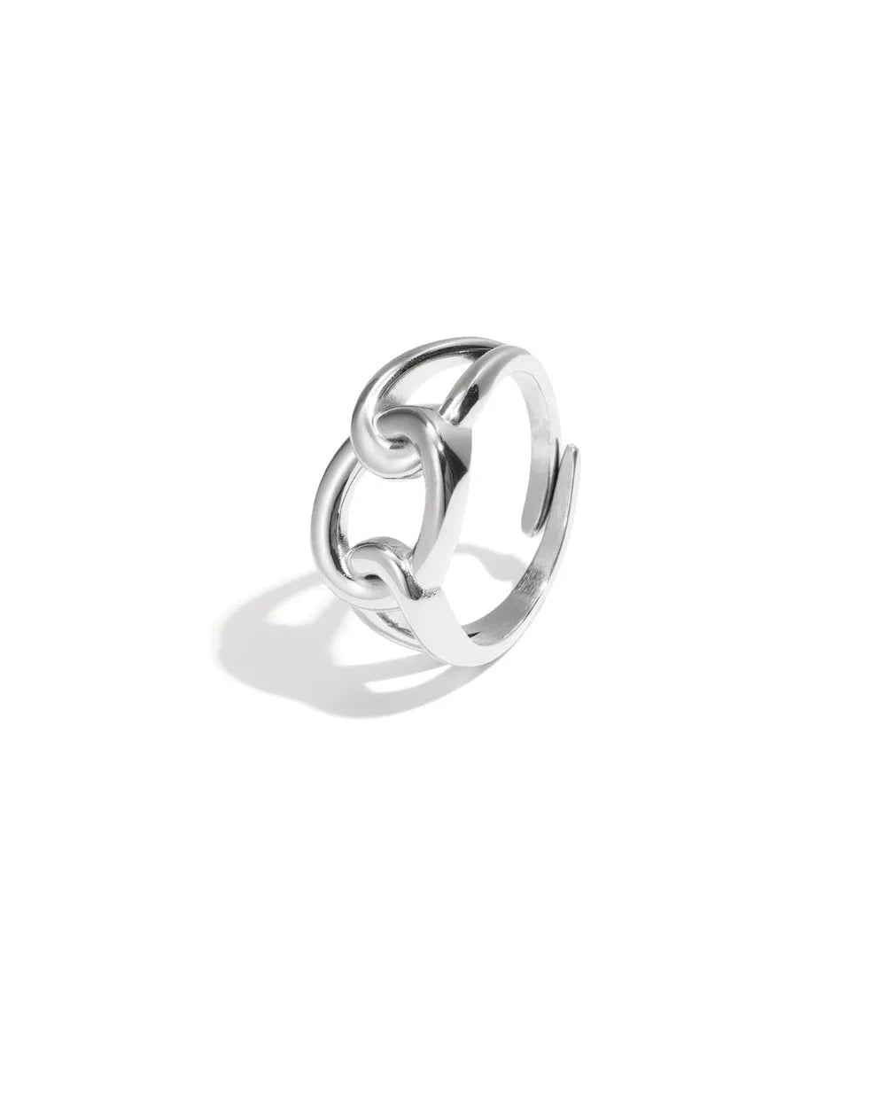 Jade Ring Verstelbaar - Goud