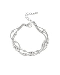 Polka Dot Armband - Zilver