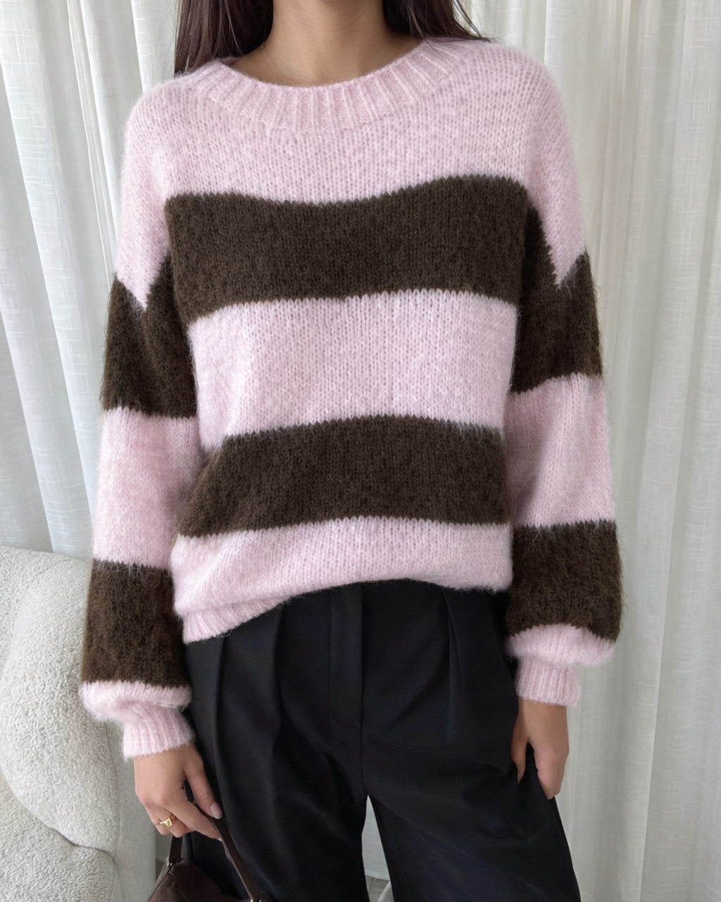 Fenna Sweater - Roze