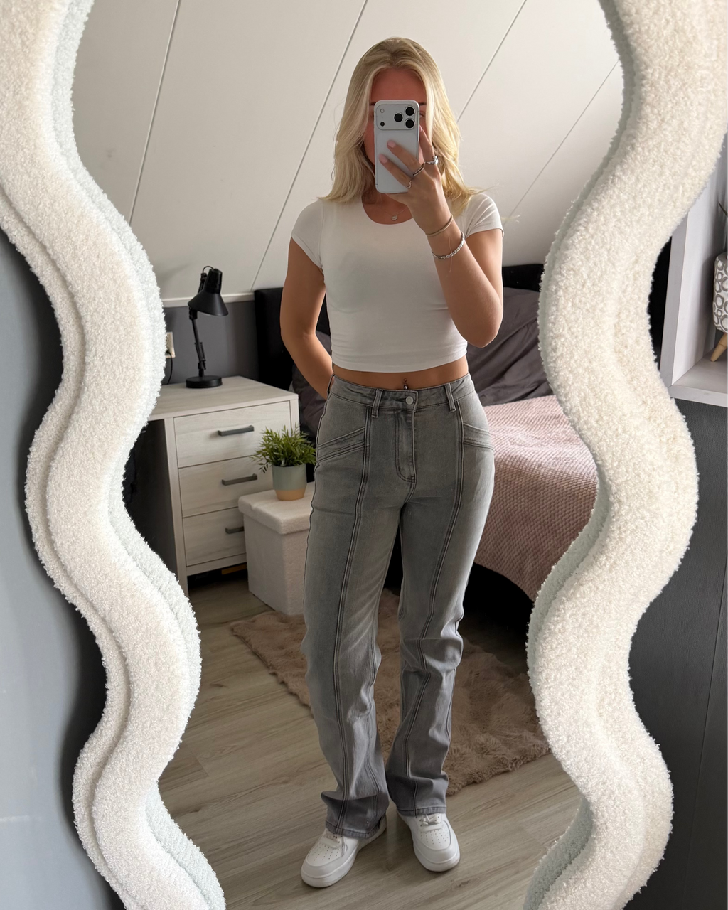 Larissa Jeans - Grijs