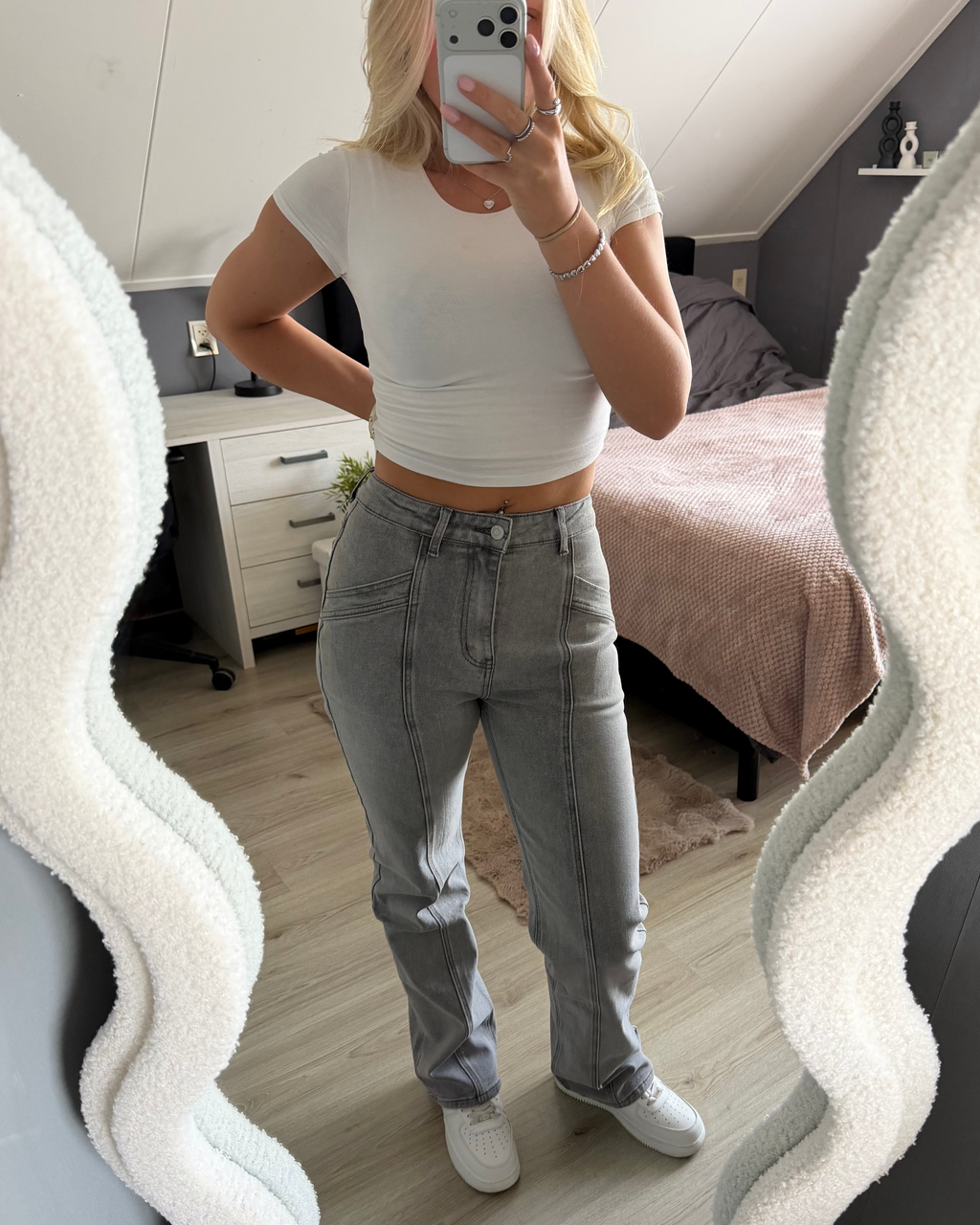Larissa Jeans - Grijs