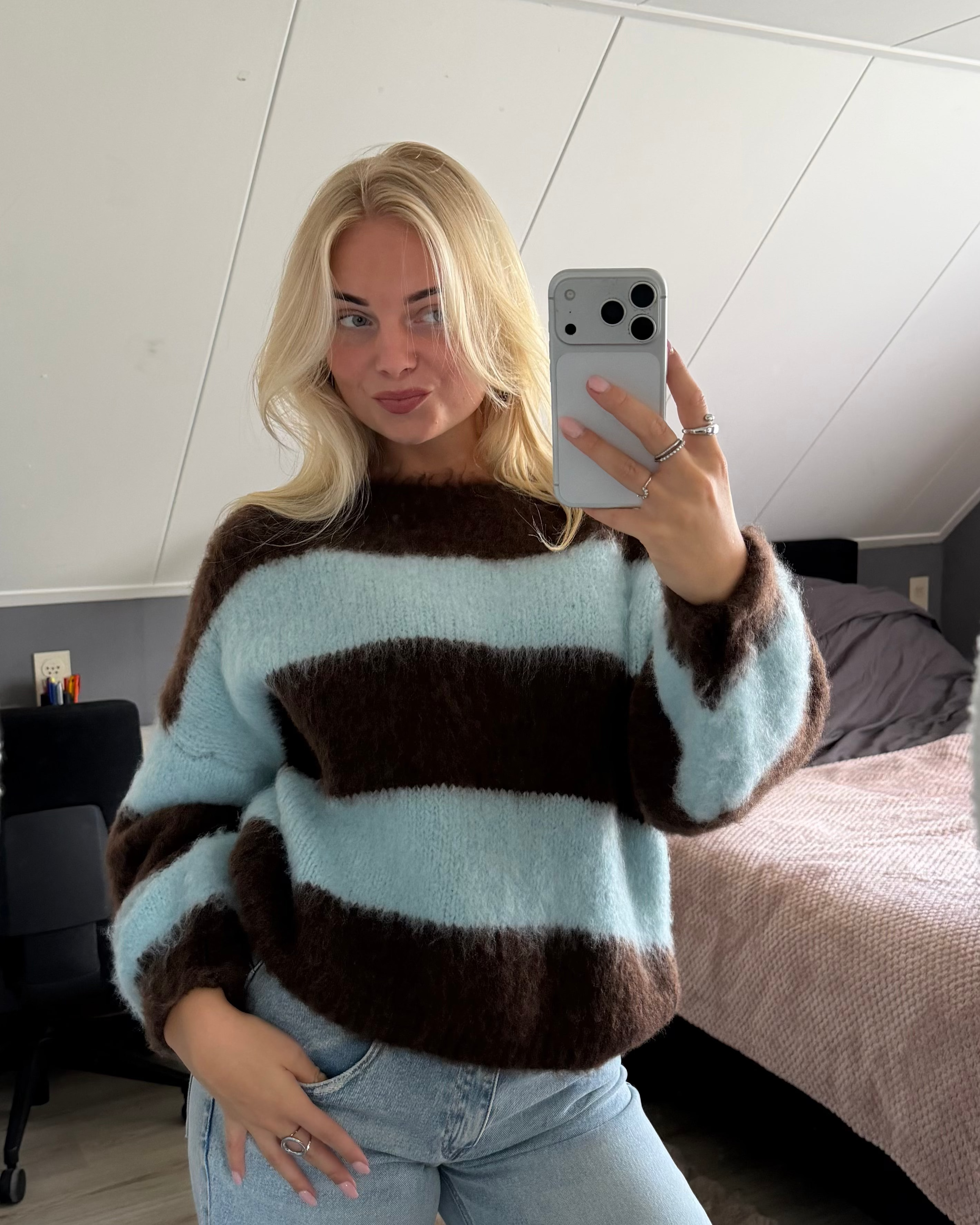 Fenna Trui - Blauw