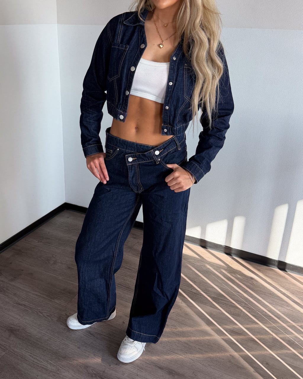 Amy Denim Jeans - Blauw