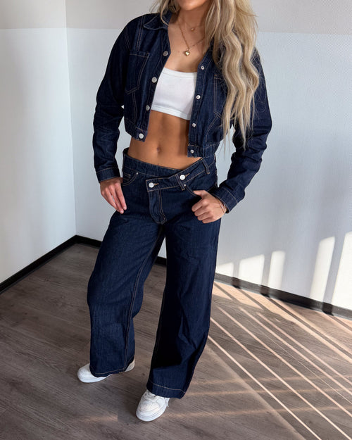 Amy Denim Jacket - Blauw