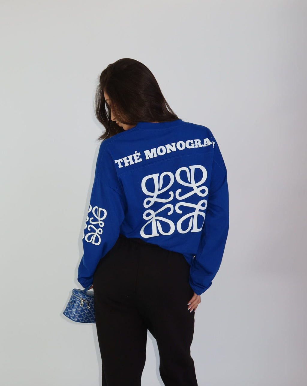 The Monogram Longsleeve - Blauw