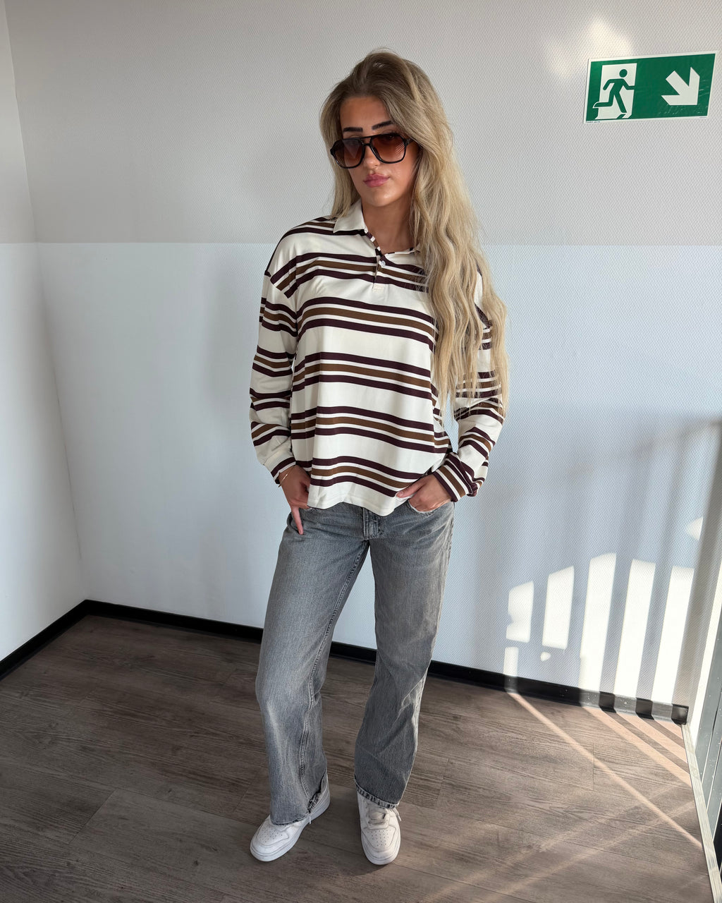 Anne Longsleeve - Bruin