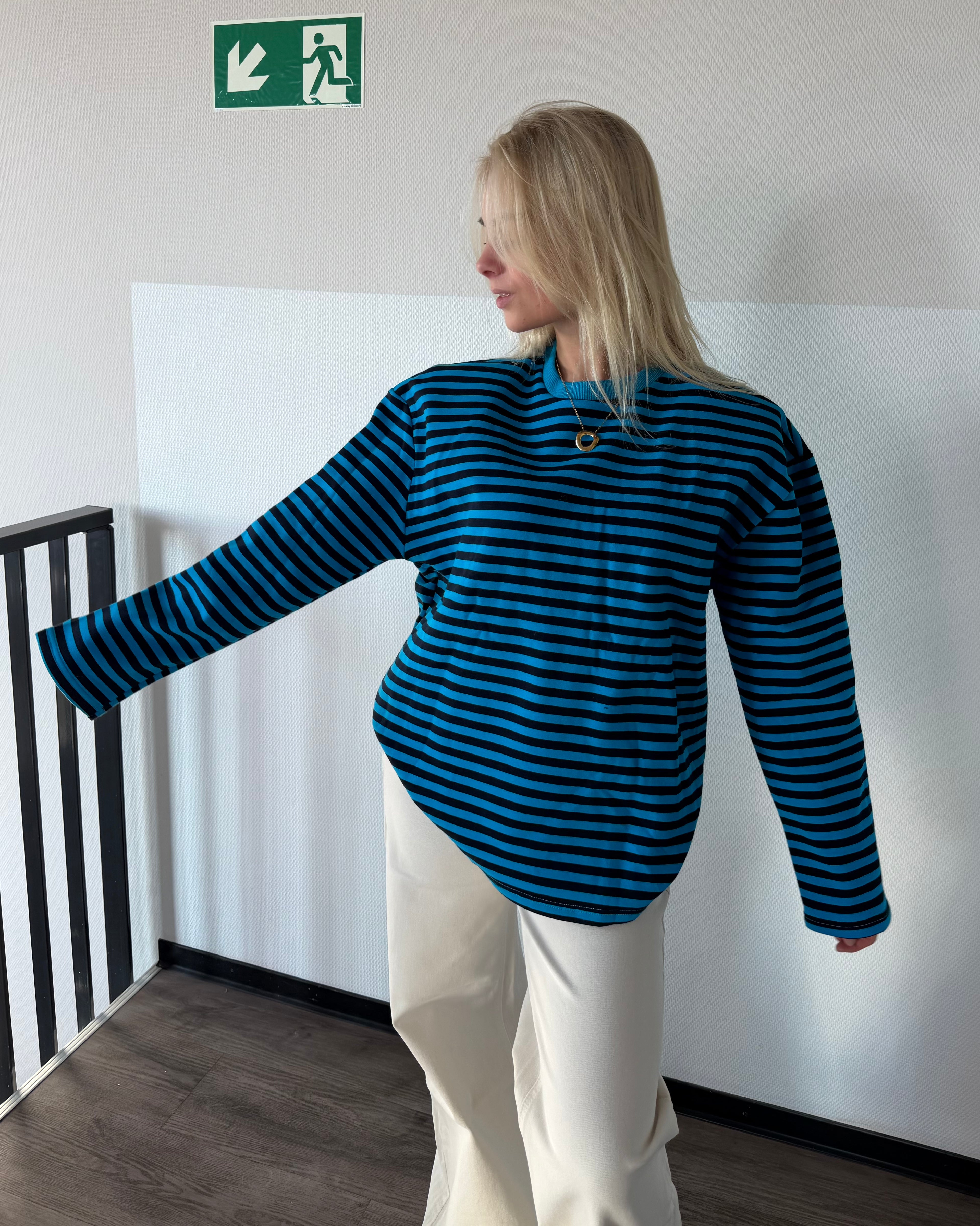 Indy Longsleeve Sweater - Blauw