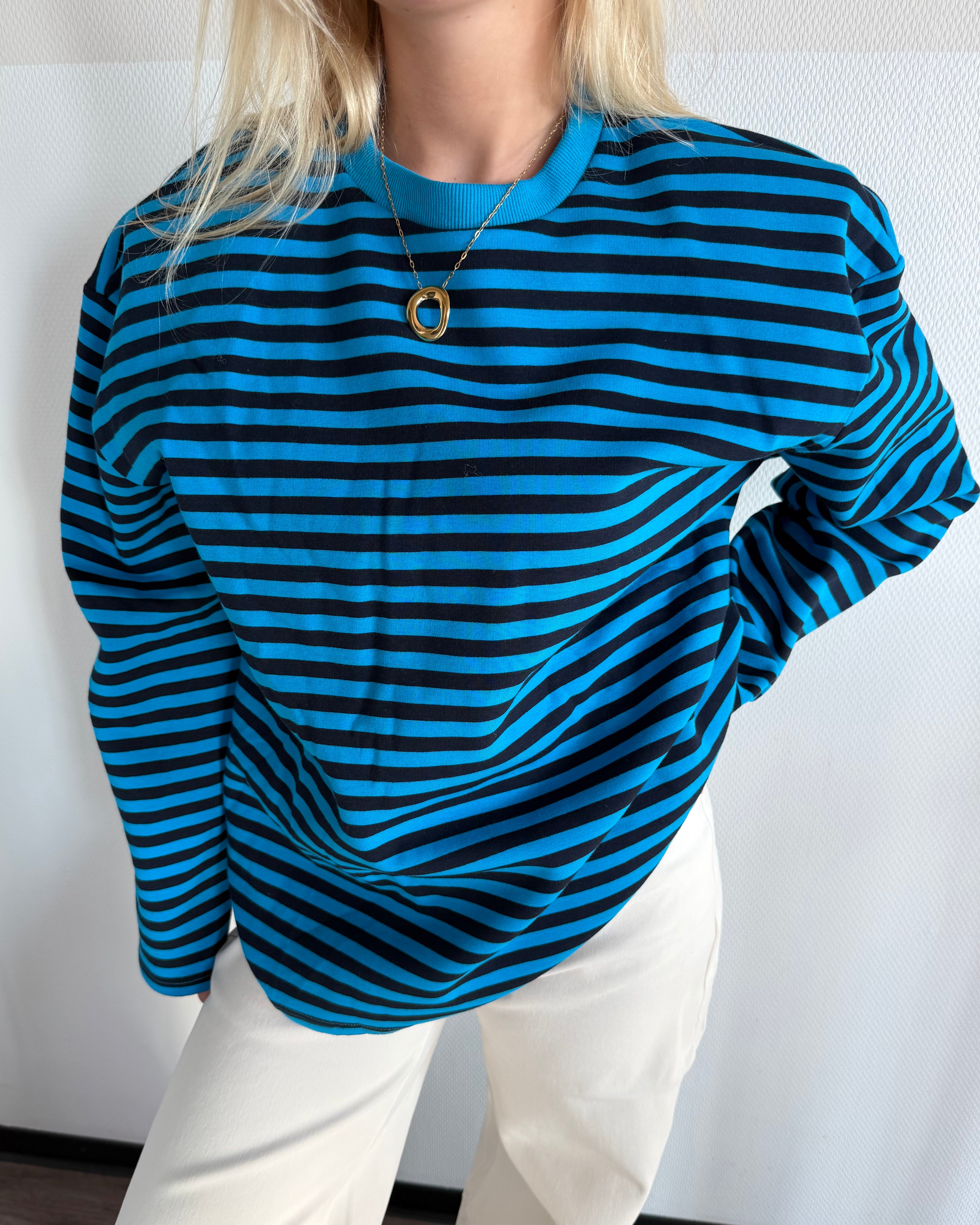 Indy Longsleeve Sweater - Blauw