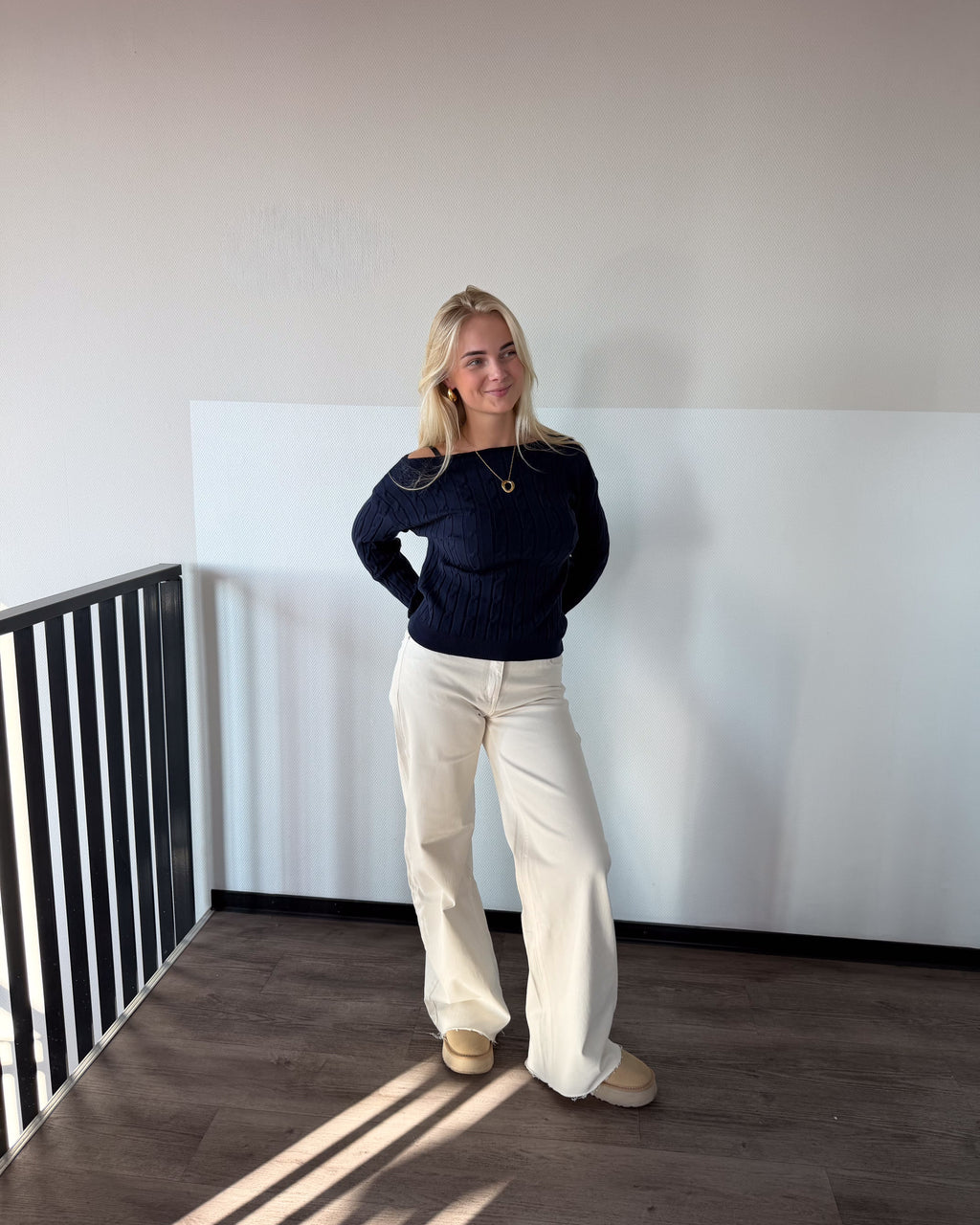 Lieve Sweater - Navy