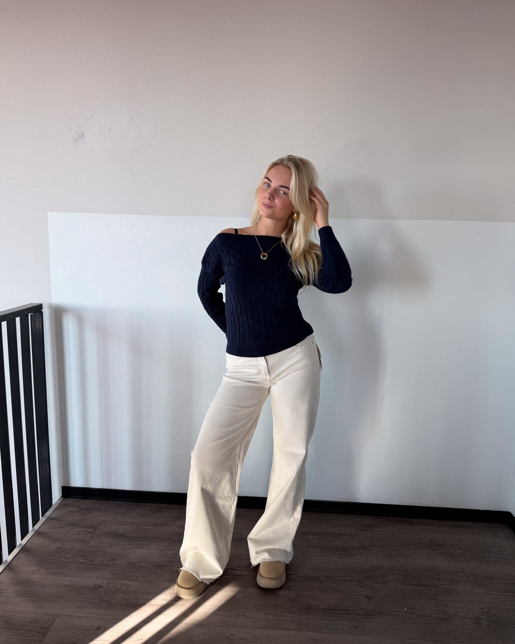 Lieve Sweater - Navy