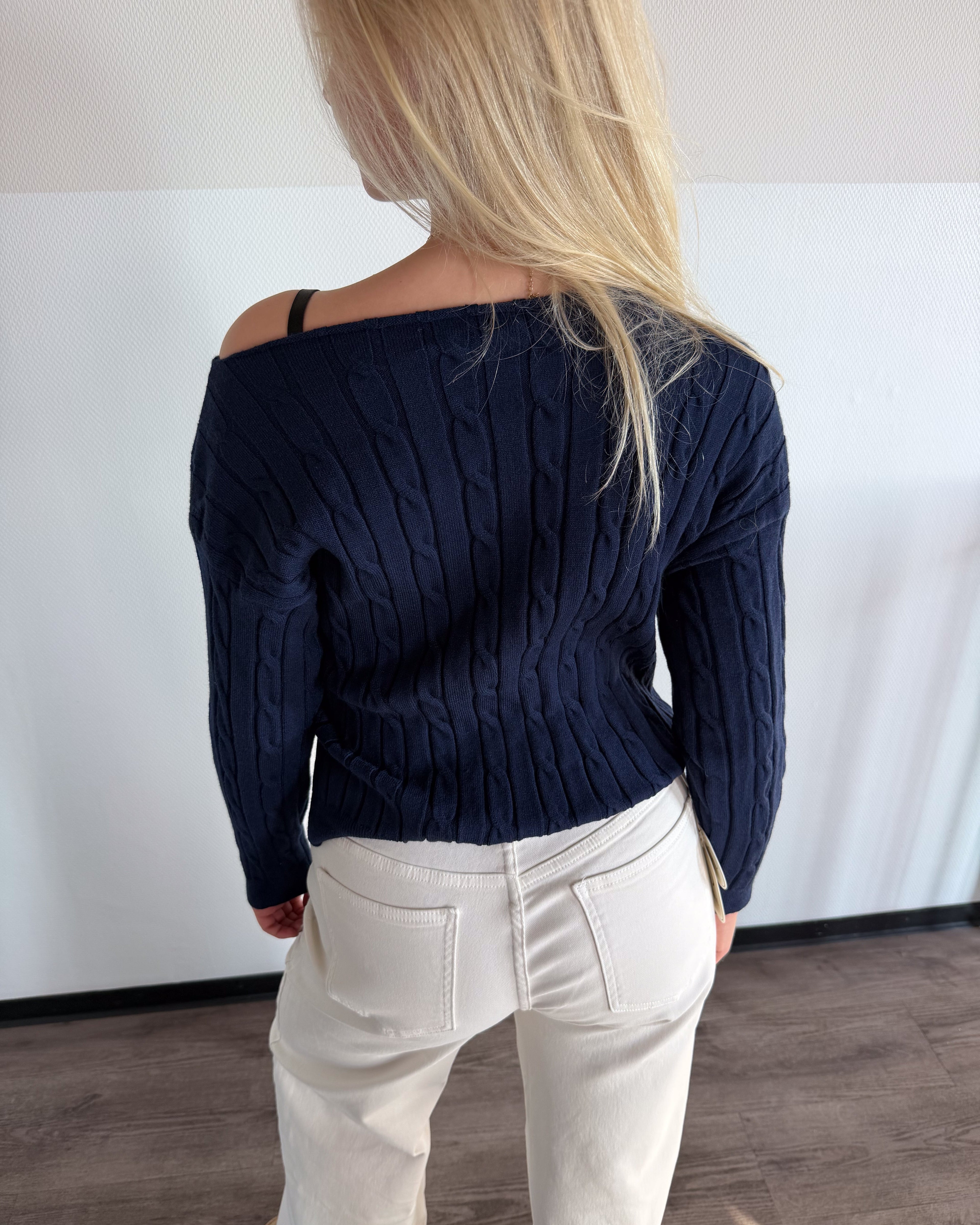 Lieve Sweater - Navy