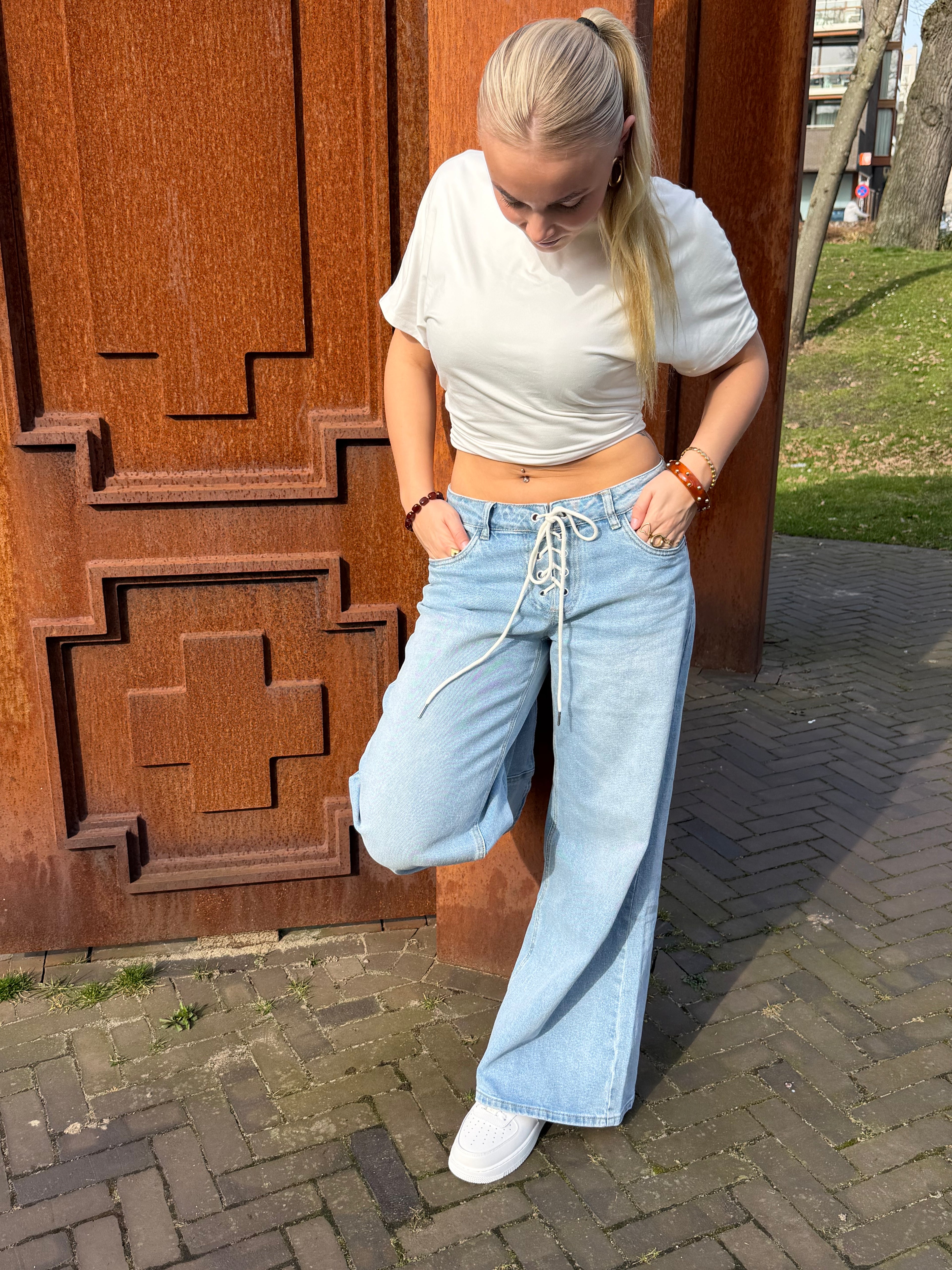 Fayen Veter Jeans - Blauw