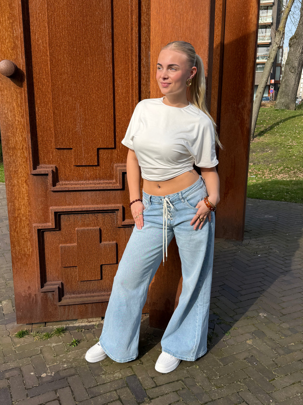 Fayen Veter Jeans - Blauw