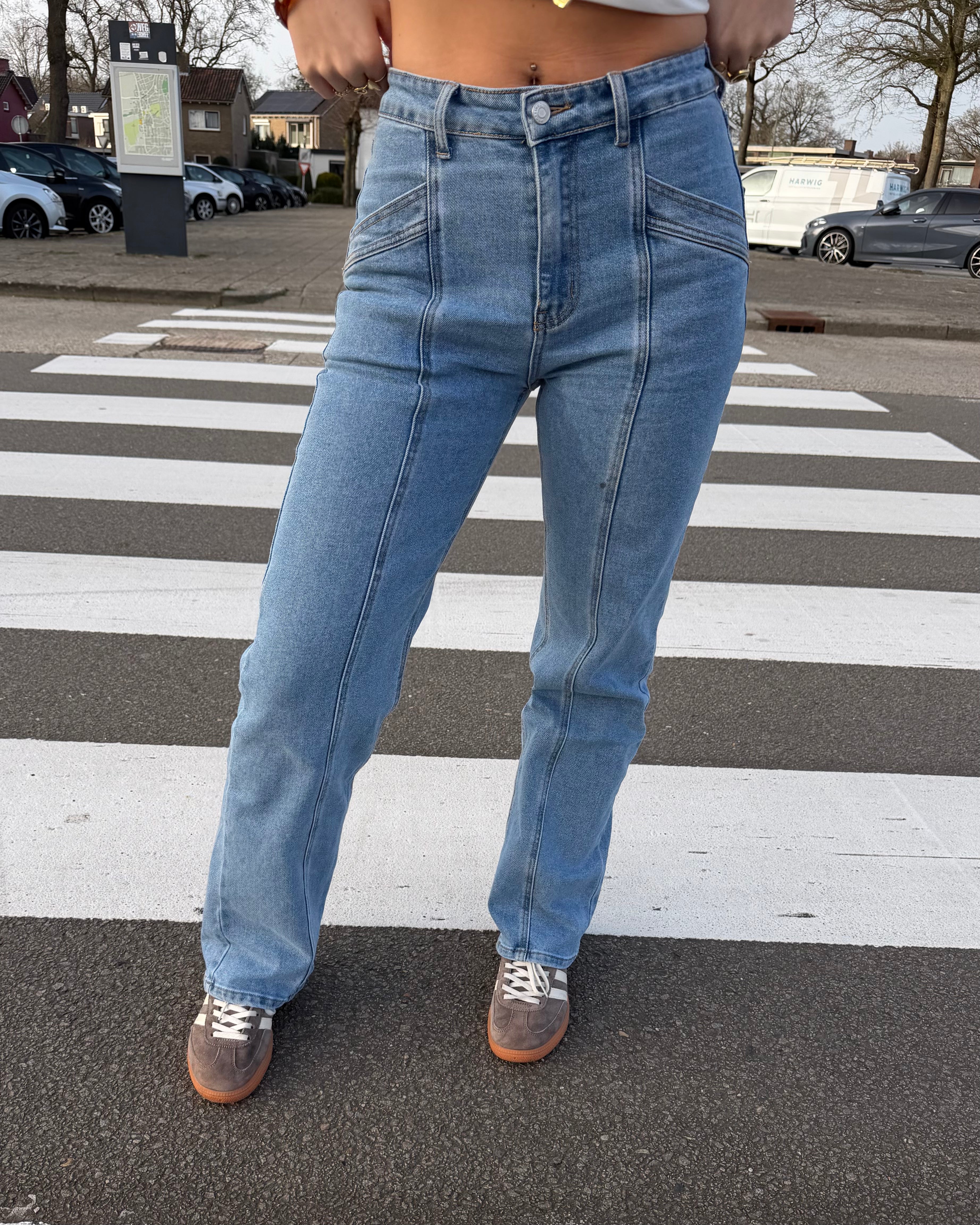 Larissa Jeans - Grijs