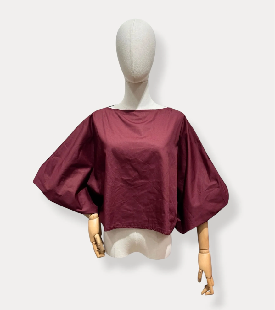 PRE-ORDER Pip Blouse Fuchsia
