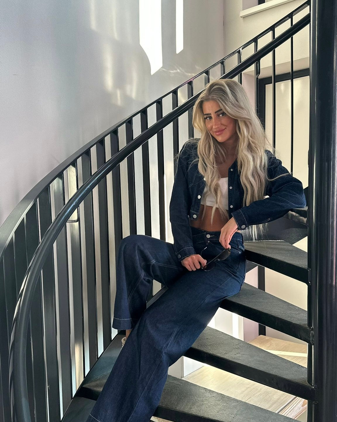 Amy Denim Jeans - Blauw