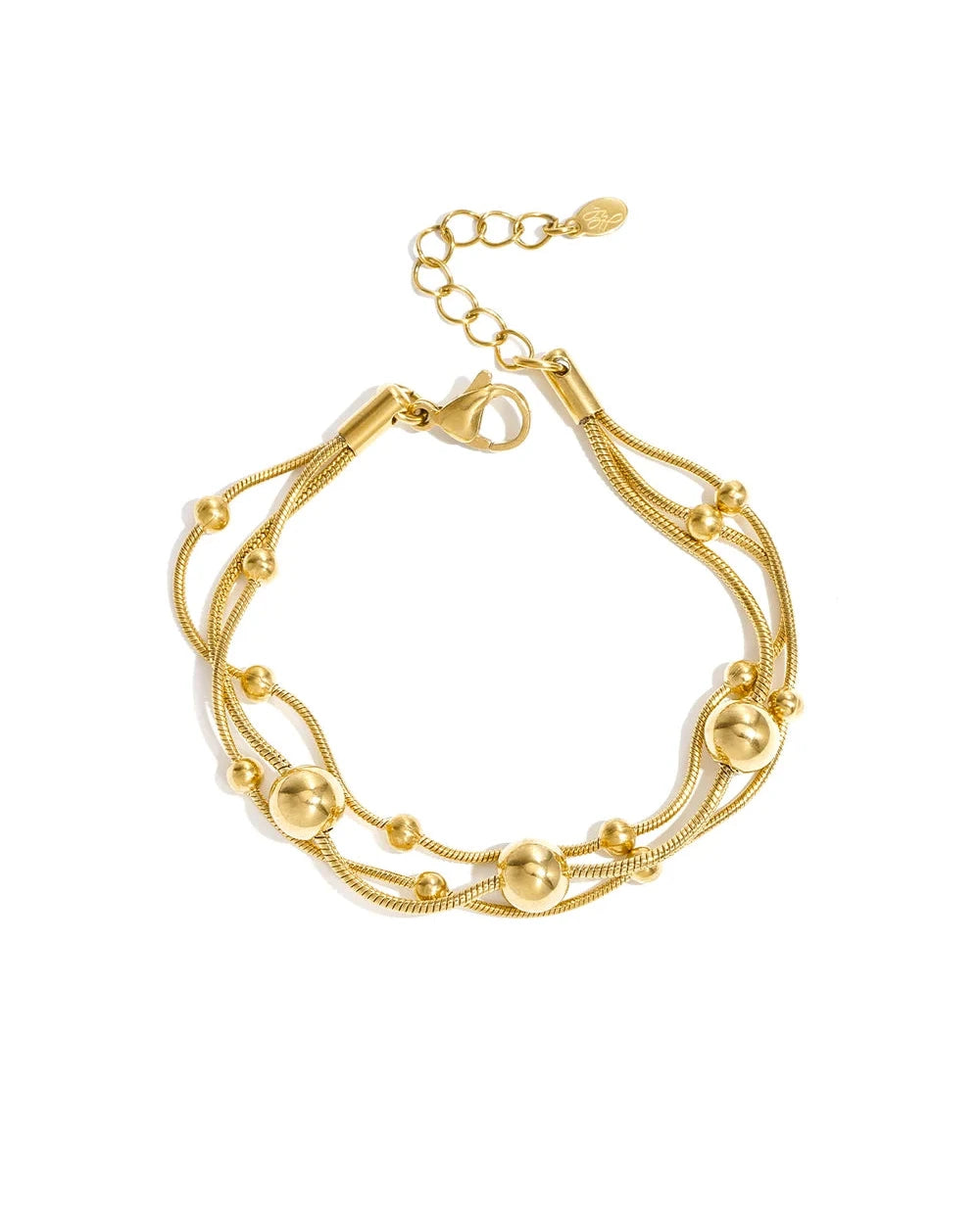 Polka Dot Armband - Zilver