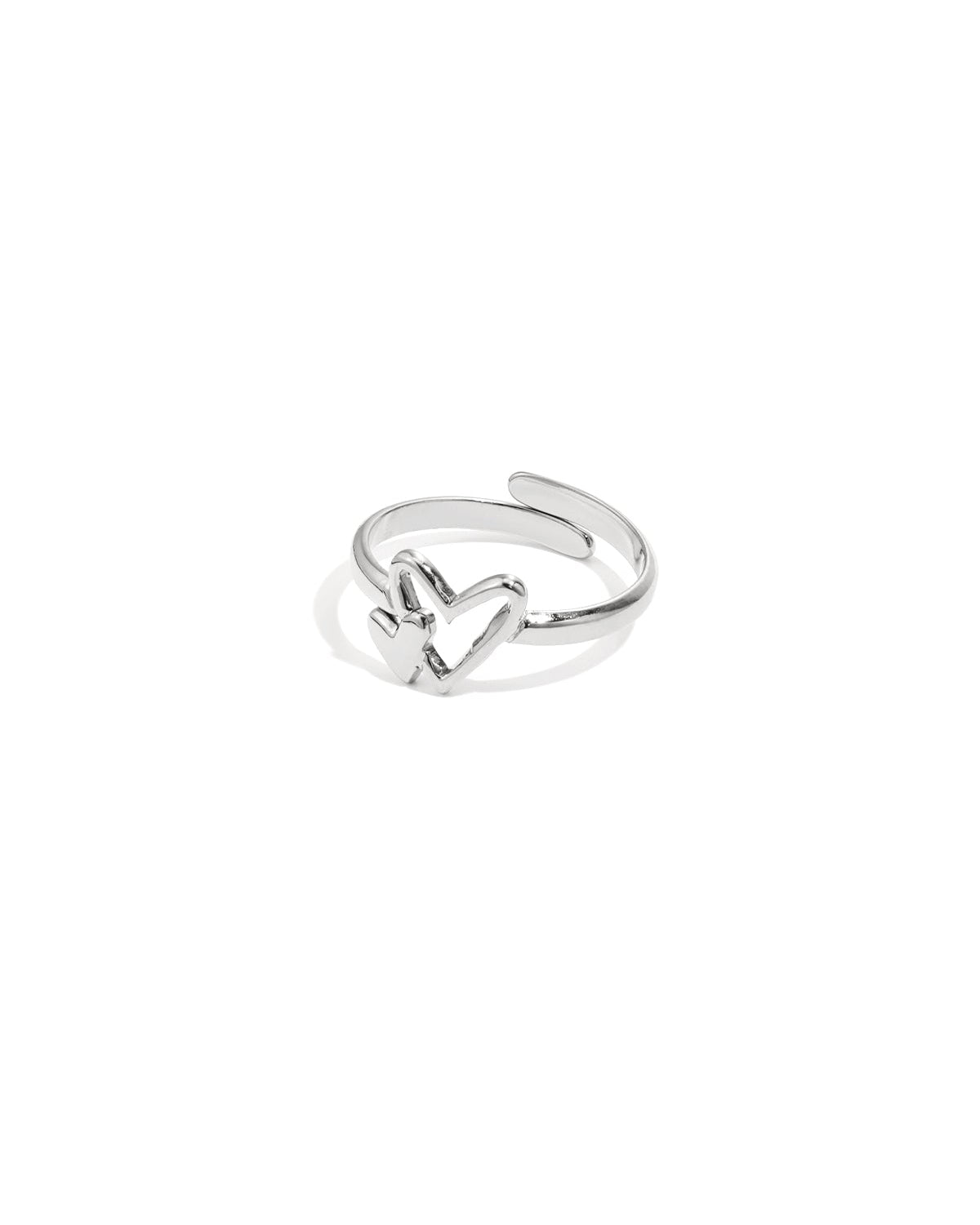 Maud Ring Verstelbaar - Zilver
